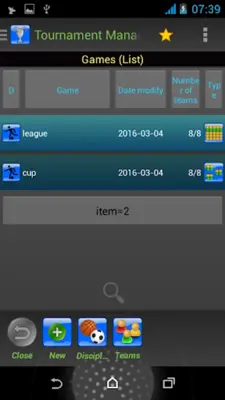 Tournament Manager android App screenshot 10