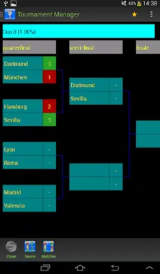 Tournament Manager android App screenshot 2